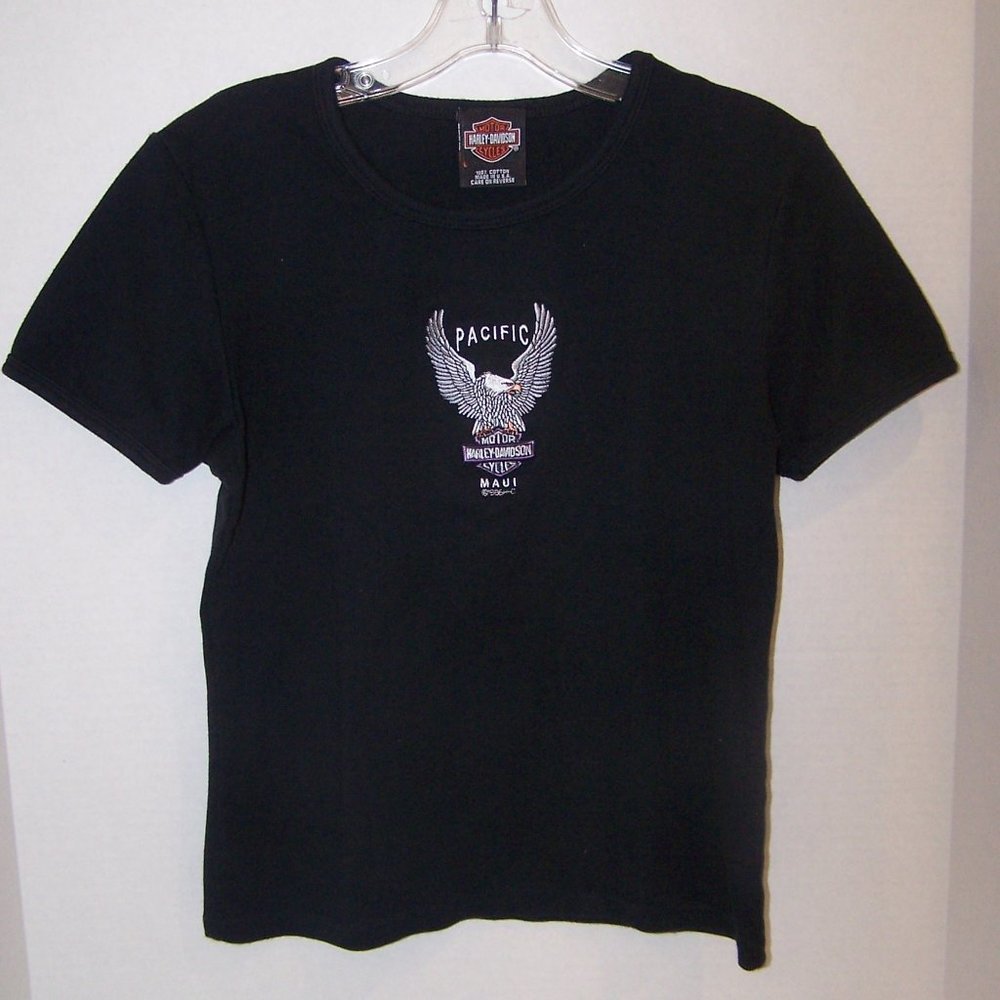 Women's Harley-Davidson Embroidered Eagle Top #374